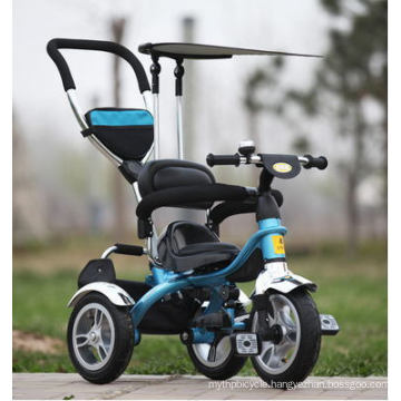 Wholesale 4 in 1 Children Stroller Baby Pram Tricycle Kids Tricycle  